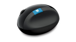 Microsoft L6V-00005 Sculpt Ergonomic Mysz, USB, Wireless, Black, Yes