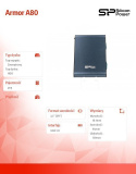 Silicon Power Armor A80 2TB 2.5 ", USB 3.1, Blue Silicon Power Armor A80 2TB 2.5 ", USB 3.1, Blue