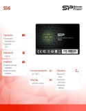 Silicon Power S56 240 GB, SSD form factor 2.5", SSD interface Serial ATA III, Write speed 530 MB/s, Read speed 560 MB/s Silicon Power S56 240 GB, SSD form factor 2.5", SSD interface Serial ATA III, Write speed 530 MB/s, Read speed 560 MB/s