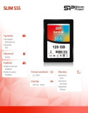 Silicon Power Slim S55 120 GB, SSD interface Serial ATA III Silicon Power Slim S55 120 GB, SSD interface Serial ATA III