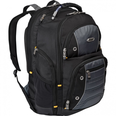 Targus Drifter 15-17 ", Black/Grey, Polyester, Backpack, Shoulder strap Targus Drifter 15-17 ", Black/Grey, Polyester, Backpack, Shoulder strap