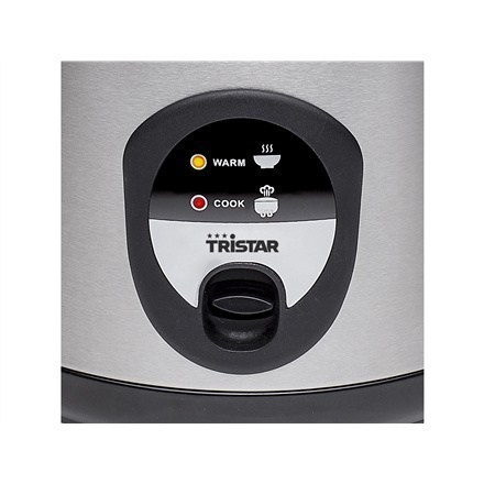 Garnek do gotowania ryżu Tristar RK-6127 Rice cooker Black/Stainless steel, 500 W Garnek do gotowania ryżu Tristar RK-6127 Rice cooker Black/Stainless steel, 500 W