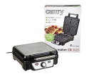 Waffle maker Camry CR 3025 Black/Stainless steel, 1150 W, Belgium, Number of waffles 4 Waffle maker Camry CR 3025 Black/Stainless steel, 1150 W, Belgium, Number of waffles 4