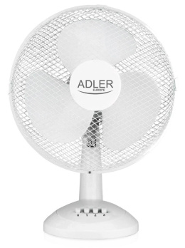 Wentylator 40cm ADLER AD 7304, Biały, 55W