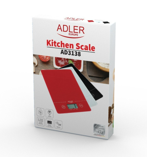 Adler AD 3138 w Maximum weight (capacity) 5 kg, Biały Adler AD 3138 w Maximum weight (capacity) 5 kg, Biały