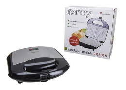Camry CR 3018 Black, Silver, 700 W