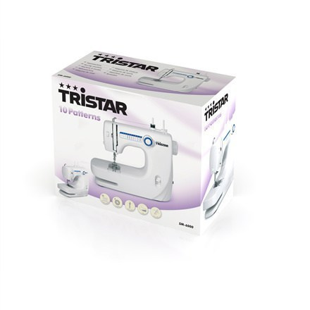 Maszyna do szycia Tristar SM-6000 Biała Sewing machine Maszyna do szycia Tristar SM-6000 Biała Sewing machine