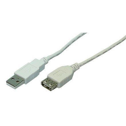ACC USB 2.0 extensio cable, USB A female, USB A male, 3 m, Grey ACC USB 2.0 extensio cable, USB A female, USB A male, 3 m, Grey
