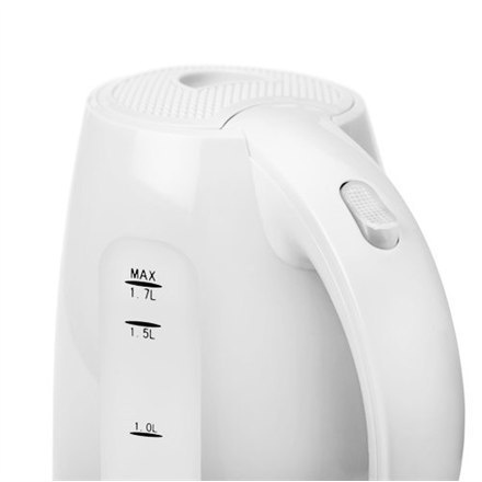 Camry Kettle CR 1255 Standard, Plastic, White, 2200 W, 360° rotational base, 1.7 L Camry Kettle CR 1255 Standard, Plastic, White, 2200 W, 360° rotational base, 1.7 L
