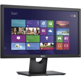 Dell LCD E2016HV 49.4cm(19.5")/LED/Antiglare/16:9/1600x900/250cdm2/5ms/VGA,DP/Tilt/Black/3Y Dell