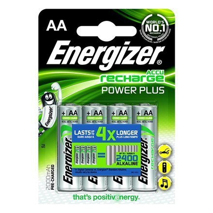 Energizer AA/HR6, 2000 mAh, Rechargeable Accu Power Plus Ni-MH, 4 pc(s) Energizer AA/HR6, 2000 mAh, Rechargeable Accu Power Plus Ni-MH, 4 pc(s)