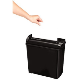 Fellowes Shredder P-25S Black, 11 L, Paper shredding, Traditional, Paper handling standard/output 7mm strips, security level P-2