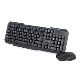 Gembird Desktop Zestaw KBS-WM-02 Wireless, Wireless, Klawiatura layout US, US, Mysz included, Numeric keypad, 450 g, Bluetooth,