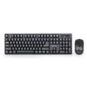 Gembird Keyboard KBS-W-01 Desktop set, Wireless, Keyboard layout US, Black, Mouse included, 390 g, English, Numeric keypad, No, Gembird Keyboard KBS-W-01 Desktop set, Wireless, Keyboard layout US, Black, Mouse included, 390 g, English, Numeric keypad, No,