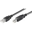 Goobay USB 2.0 Hi-Speed cable USB 2.0 male (type A), USB 2.0 male (type B), 3 m, Black Goobay USB 2.0 Hi-Speed cable USB 2.0 male (type A), USB 2.0 male (type B), 3 m, Black