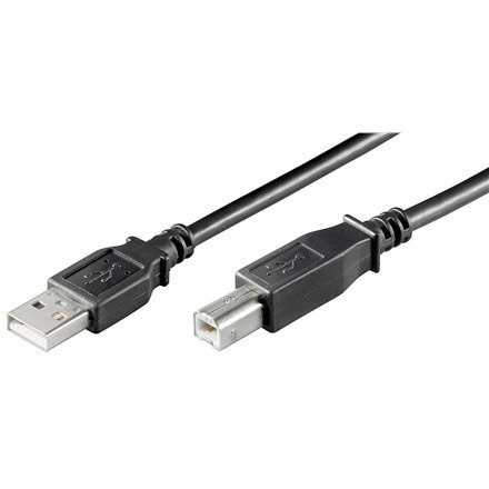 Goobay USB 2.0 Hi-Speed cable USB 2.0 male (type A), USB 2.0 male (type B), 3 m, Black Goobay USB 2.0 Hi-Speed cable USB 2.0 male (type A), USB 2.0 male (type B), 3 m, Black