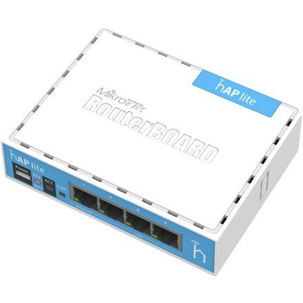 MikroTik RB941-2nD hAP Lite Classic Access Point 10/100 Mbit/s, 2.4, Wi-Fi standards 802.11b/g/n, Antenna type internal, Antenna MikroTik RB941-2nD hAP Lite Classic Access Point 10/100 Mbit/s, 2.4, Wi-Fi standards 802.11b/g/n, Antenna type internal, Antenna