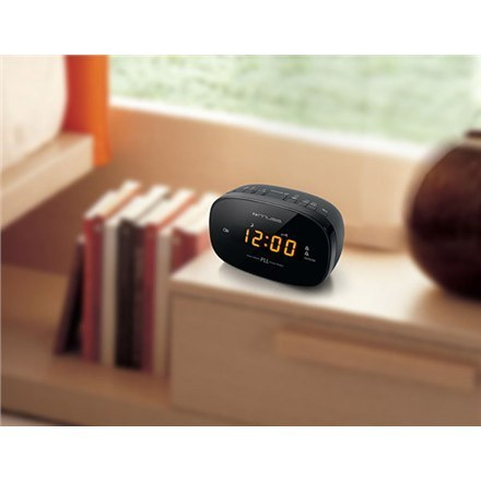 Muse Clock radio PLL M-150CR Black, Alarm function Muse Clock radio PLL M-150CR Black, Alarm function