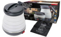Czajnik Elektryczny Adler Silicon travel foldable kettle AD 1279 Foldable, Silicon, White, 750 W, 0.6 L Czajnik Elektryczny Adler Silicon travel foldable kettle AD 1279 Foldable, Silicon, White, 750 W, 0.6 L