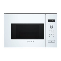 Bosch BFL524MW0 Microwave Oven, Serie 6, Built-in, 800W, 20L, white