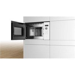 Bosch BFL524MW0 Microwave Oven, Serie 6, Built-in, 800W, 20L, white
