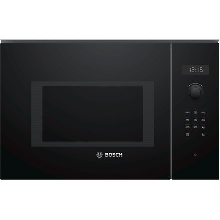 Bosch BFL554MB0 Microwave Oven, Serie 6, Built-in, 900W, 25L, black