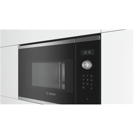 Bosch BFL554MS0 Microwave Oven , Built-in, 900W, 25L, stainless steel Bosch BFL554MS0 Microwave Oven , Built-in, 900W, 25L, stainless steel