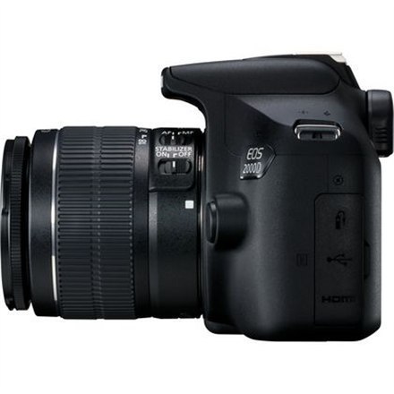 Canon EOS 2000D 18-55 IS II EU26 Black Canon Canon EOS 2000D 18-55 IS II EU26 Black Canon