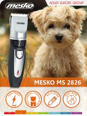 Strzyżarka dla zwierząt MESKO MS 2826 Strzyżarka dla zwierząt MESKO MS 2826