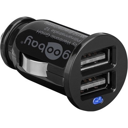 Twin USB Car Charger (2x USB) OEM Goodbay Dual USB car charger 2,1A 5 V Twin USB Car Charger (2x USB) OEM Goodbay Dual USB car charger 2,1A 5 V