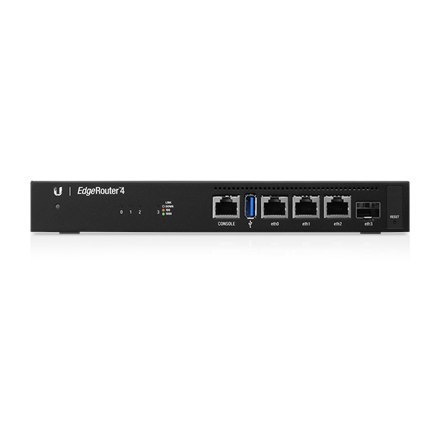 Ubiquiti EdgeRouter ER-4 Ethernet (RJ-45) ports, 4-Core MIPS64 Ubiquiti EdgeRouter ER-4 Ethernet (RJ-45) ports, 4-Core MIPS64