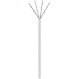 Goobay 68710 CAT 5e network cable, U/UTP, grey, 100m