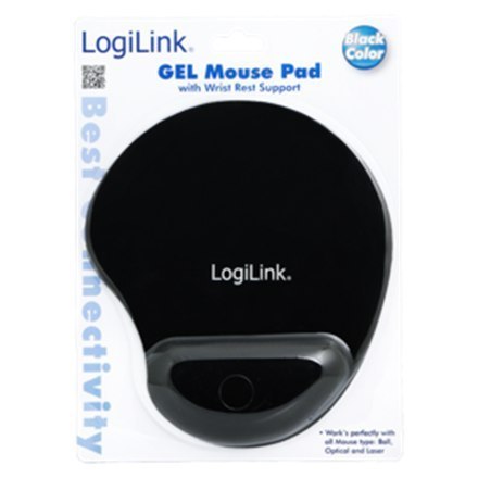 Podkładka Żelowa pod Myszkę Logilink ID0027 Black Podkładka Żelowa pod Myszkę Logilink ID0027 Black