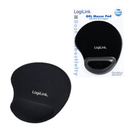 Podkładka Żelowa pod Myszkę Logilink ID0027 Black Podkładka Żelowa pod Myszkę Logilink ID0027 Black