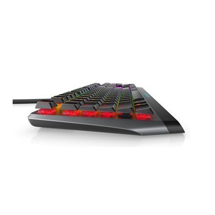 Dell AW510K, Wired, Mechanical Gaming Keyboard, RGB LED light, EN, Dark Gray, USB, Dell AW510K, Wired, Mechanical Gaming Keyboard, RGB LED light, EN, Dark Gray, USB,