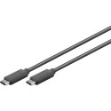 Goobay 38873 USB-C cable (USB 3.2 generation 2x2, 5A) Black Goobay 38873 USB-C cable (USB 3.2 generation 2x2, 5A) Black