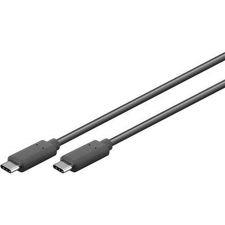 Goobay 38873 USB-C cable (USB 3.2 generation 2x2, 5A) Black Goobay 38873 USB-C cable (USB 3.2 generation 2x2, 5A) Black