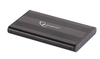 Gembird External USB 2.0 enclosure for 2.5'' SATA HDDs, mini-USB 5pin connector Gembird External USB 2.0 enclosure for 2.5'' SATA HDDs, mini-USB 5pin connector