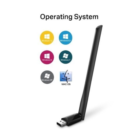 TP-LINK Dual Band USB 2.0 Adapter Archer T2U Plus 2.4GHz/5GHz, 802.11ac, 200+433 Mbps, 1xExternal antenna 5dBi TP-LINK Dual Band USB 2.0 Adapter Archer T2U Plus 2.4GHz/5GHz, 802.11ac, 200+433 Mbps, 1xExternal antenna 5dBi