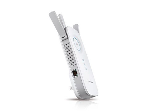 TP-LINK Extender RE450 802.11ac, 2.4GHz/5GHz, 450+1300 Mbit/s, 10/100/1000 Mbit/s, Ethernet LAN (RJ-45) ports 1, Antenna type 3 TP-LINK Extender RE450 802.11ac, 2.4GHz/5GHz, 450+1300 Mbit/s, 10/100/1000 Mbit/s, Ethernet LAN (RJ-45) ports 1, Antenna type 3