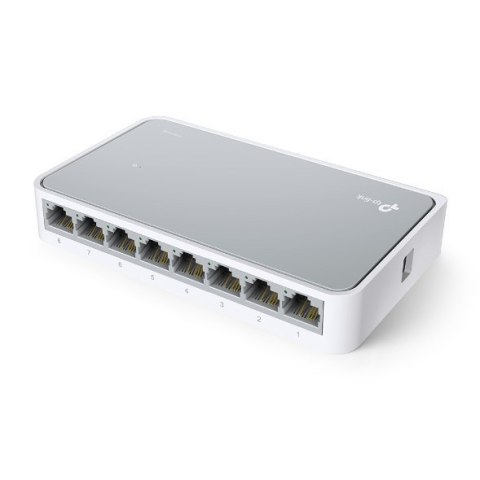 TP-LINK Switch TL-SF1008D Unmanaged, Desktop, 10/100 Mbps (RJ-45) ports quantity 8, Power supply type External TP-LINK Switch TL-SF1008D Unmanaged, Desktop, 10/100 Mbps (RJ-45) ports quantity 8, Power supply type External