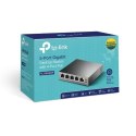 TP-LINK Switch TL-SG1005P Unmanaged, Desktop, 1 Gbps (RJ-45) ports quantity 5, PoE ports quantity 4, Power supply type External TP-LINK Switch TL-SG1005P Unmanaged, Desktop, 1 Gbps (RJ-45) ports quantity 5, PoE ports quantity 4, Power supply type External