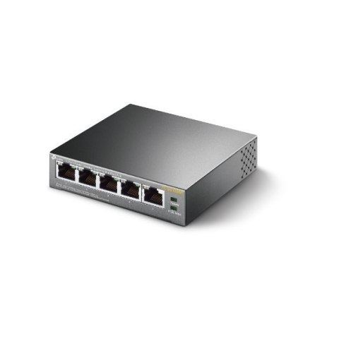 TP-LINK Switch TL-SG1005P Unmanaged, Desktop, 1 Gbps (RJ-45) ports quantity 5, PoE ports quantity 4, Power supply type External TP-LINK Switch TL-SG1005P Unmanaged, Desktop, 1 Gbps (RJ-45) ports quantity 5, PoE ports quantity 4, Power supply type External