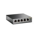 TP-LINK Switch TL-SG1005P Unmanaged, Desktop, 1 Gbps (RJ-45) ports quantity 5, PoE ports quantity 4, Power supply type External TP-LINK Switch TL-SG1005P Unmanaged, Desktop, 1 Gbps (RJ-45) ports quantity 5, PoE ports quantity 4, Power supply type External