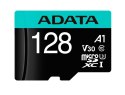 ADATA Premier Pro UHS-I U3 128 GB, micro SDXC, Flash memory class 10, with Adapter ADATA Premier Pro UHS-I U3 128 GB, micro SDXC, Flash memory class 10, with Adapter