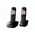 Panasonic Cordless KX-TG2512FXT Black, Caller ID, Wireless connection, Phonebook capacity 50 entries, Conference call, Built-in Panasonic Cordless KX-TG2512FXT Black, Caller ID, Wireless connection, Phonebook capacity 50 entries, Conference call, Built-in