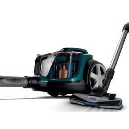 Philips Vacuum cleaner PowerPro Expert FC9744/09 Bagless, Opal green, 650 W, 2 L, A+, A, C, A, 76 dB,