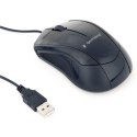 Gembird MUS-3B-02 Optical mouse, Black Gembird MUS-3B-02 Optical mouse, Black