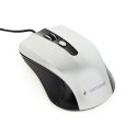 Gembird Mouse MUS-4B-01-BS Standard, No, Black/ silver, No, Gembird Mouse MUS-4B-01-BS Standard, No, Black/ silver, No,