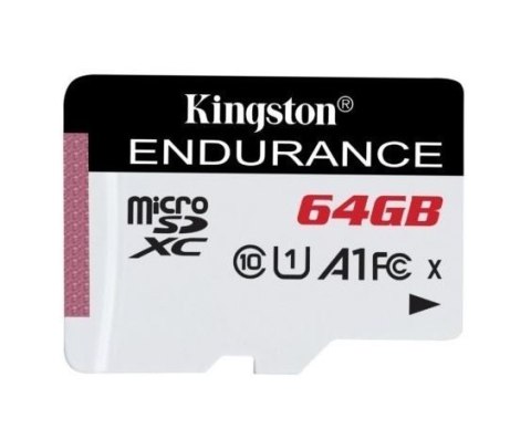Kingston Endurance UHS-I U1 64 GB, micro SDXC, Flash memory class 10 Kingston Endurance UHS-I U1 64 GB, micro SDXC, Flash memory class 10